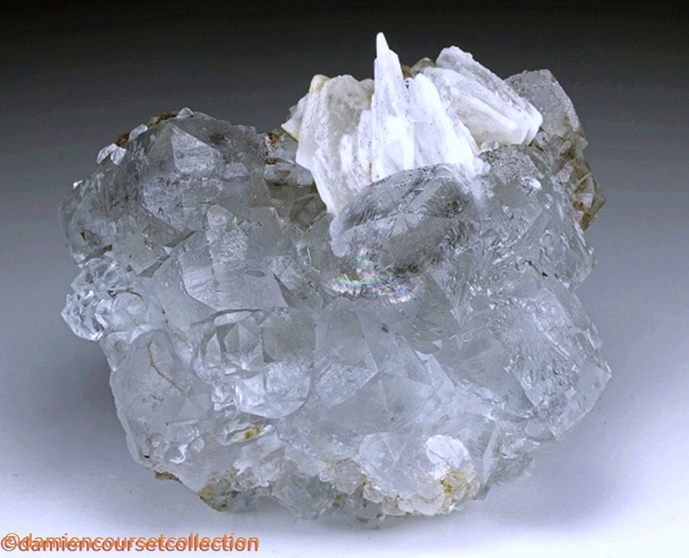 Fluorite (tétrahexaédre) mineraux meteorites tetrahexaedrique fluorite tetrahexaedre