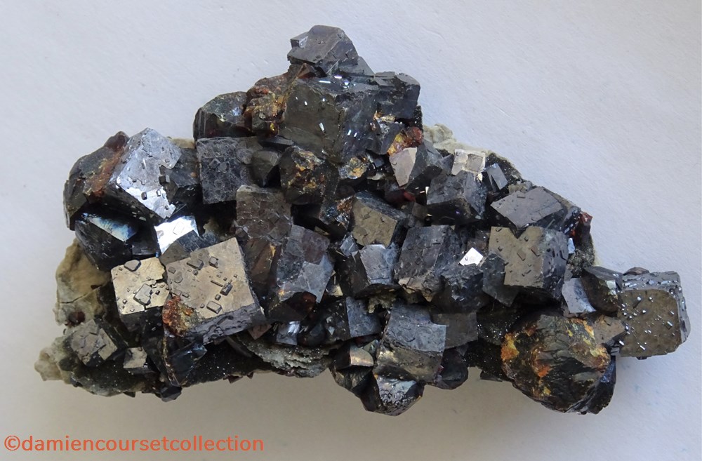 Galène et Sphalérite (Ruby Jack) mineraux meteorites galene et sphalerite ruby jack
