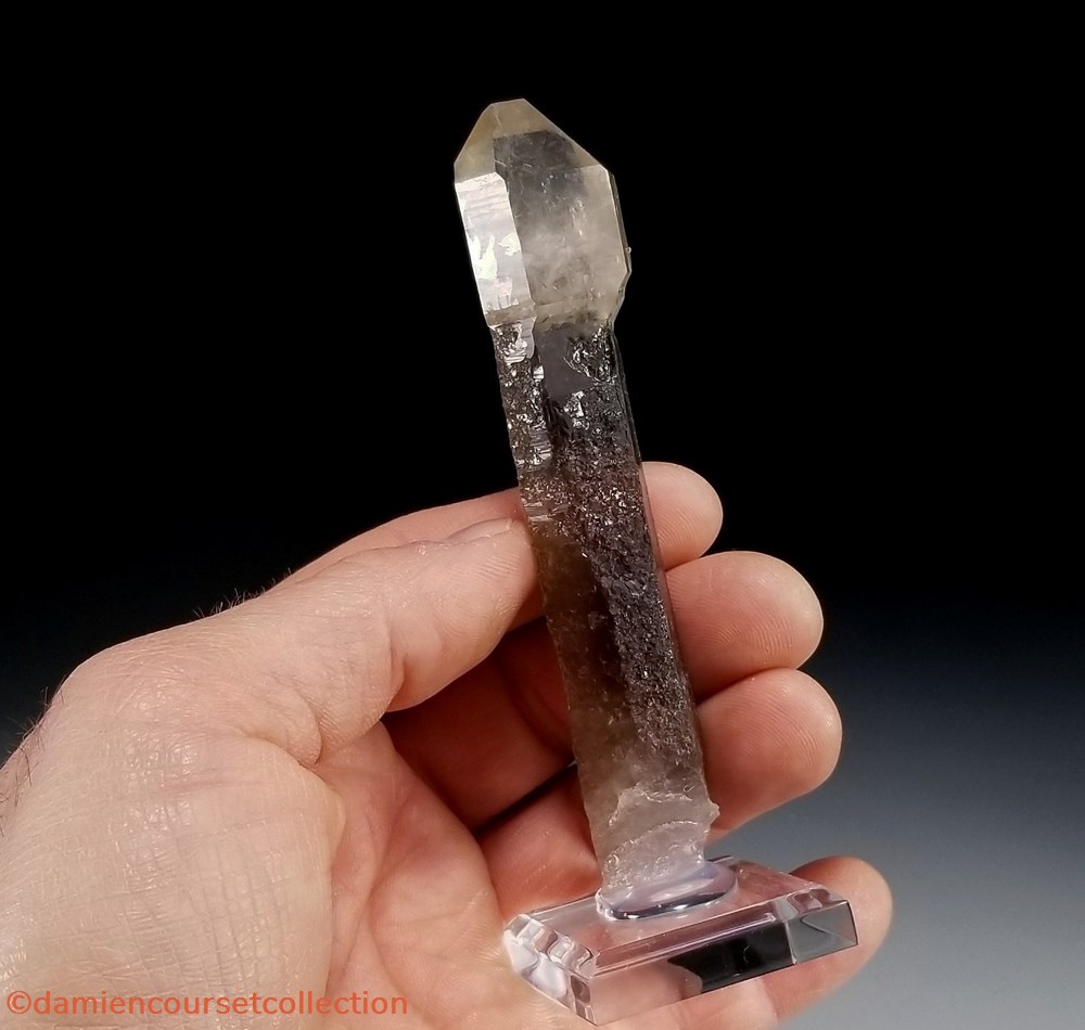 Quartz sceptré 2 mineraux meteorite quartz sceptre