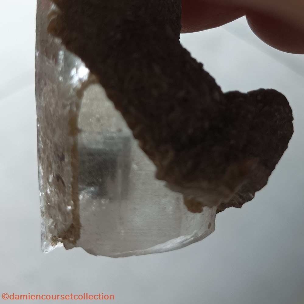 Quartz "sceptre" 4 mineraux meteorites quartz sceptre