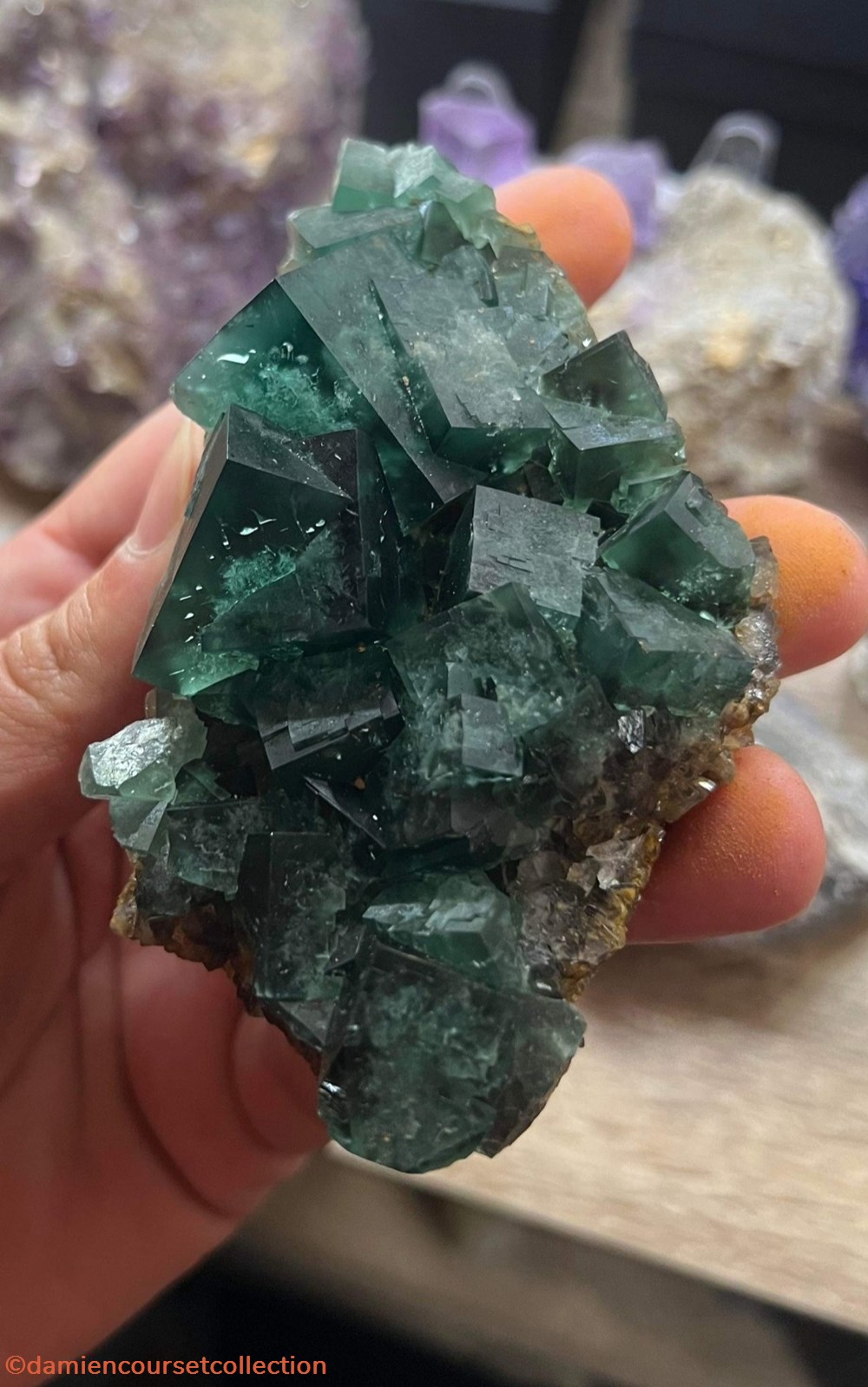 mineraux meteorites fluorite diana maria mine