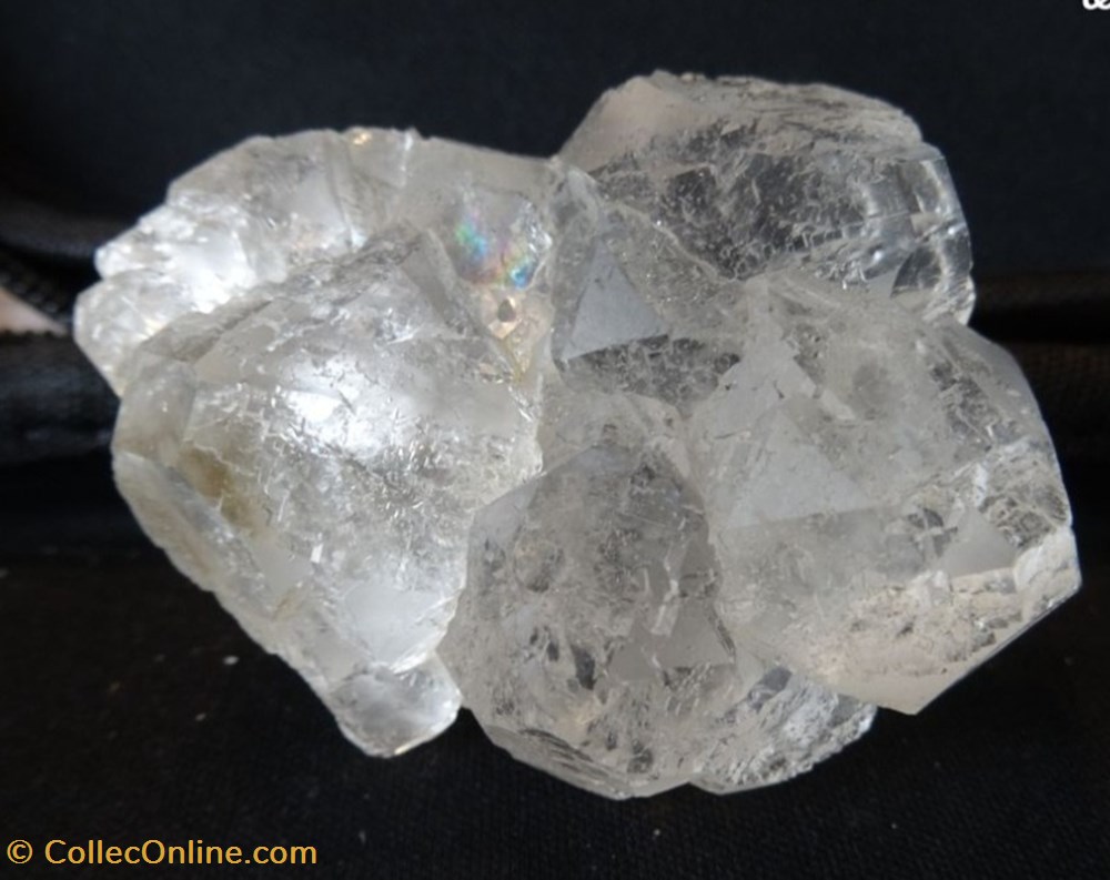 mineraux meteorites fluorite ice cube