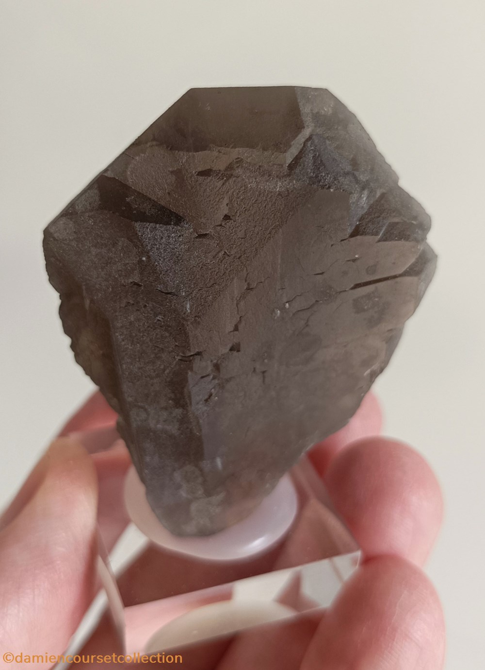 Gwindel - Les Droites - France 2 mineraux meteorites quartz gwindel les droites france