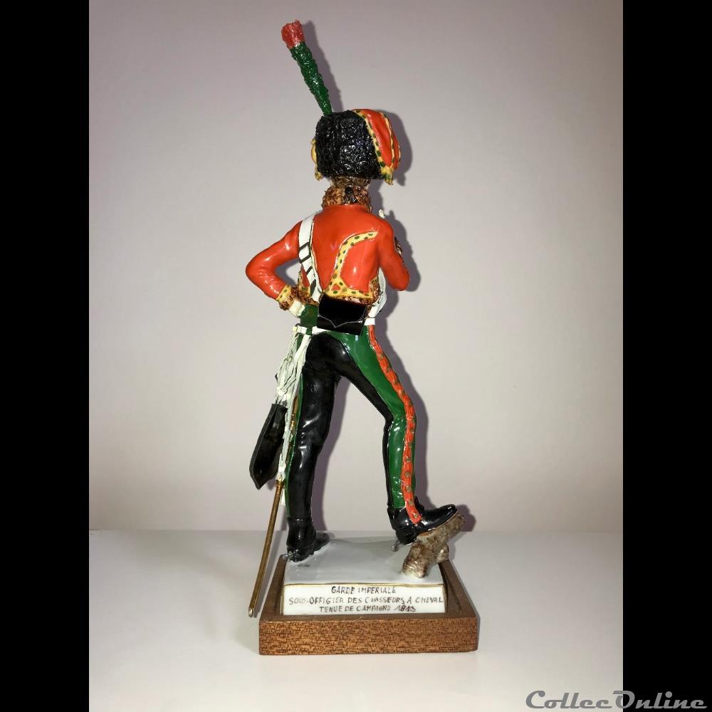 figurines historiques epoque napoleonienne chasseur a cheval de la garde imperiale sous officier 1810 1813