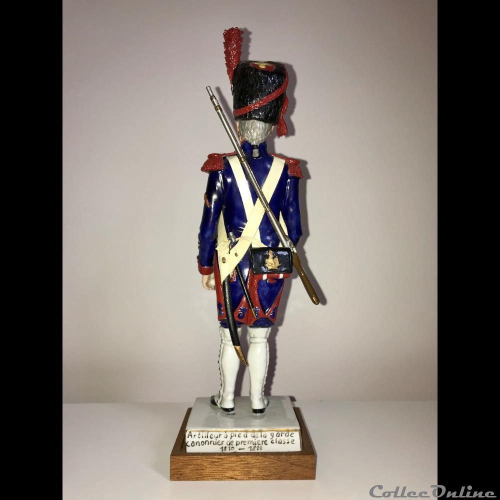 Artilleur à Pied de la Garde Impériale - 1810-1811 3 figurines historiques epoque napoleonienne artilleur a pied de la garde imperiale 1810 1811