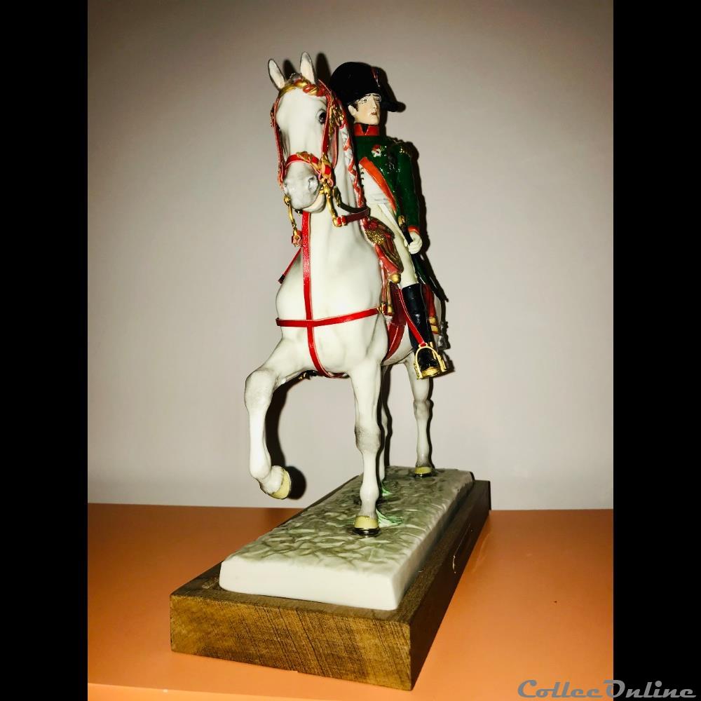 Napoléon à cheval 2 figurines historiques epoque napoleonienne napoleon a cheval
