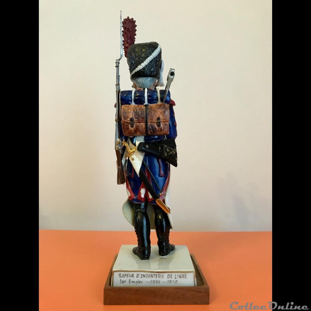 figurines historiques epoque napoleonienne sapeur du 3eme regiment de ligne 1806 1810