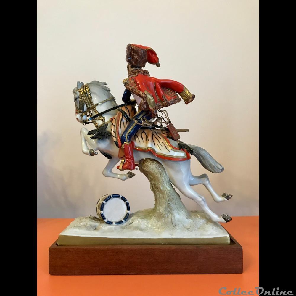 figurines historiques epoque napoleonienne hussard du 4eme regiment officier 1807