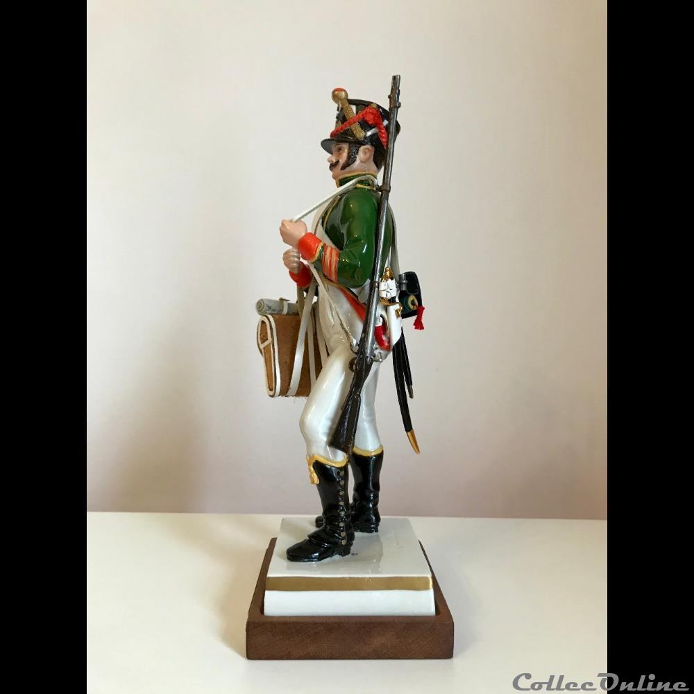Flanqueur Grenadier Jeune Garde Impériale Caporal - 1811 4 figurines historiques epoque napoleonienne flanqueur grenadier jeune garde imperiale caporal 1811