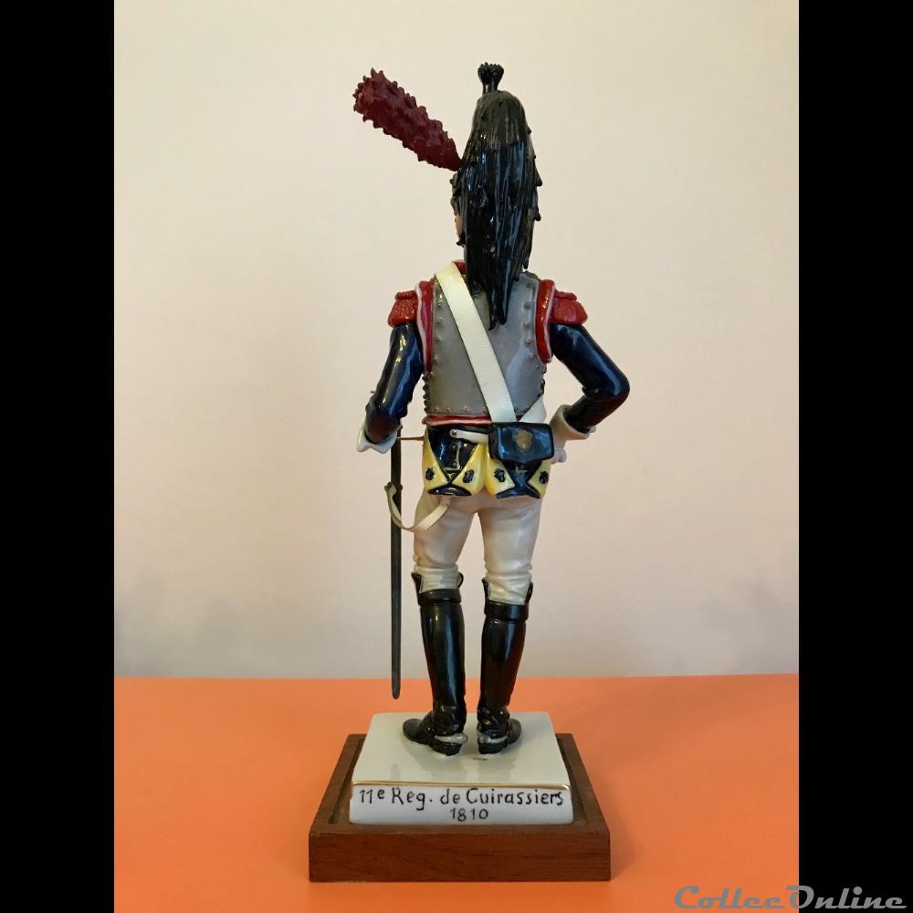 figurines historiques epoque napoleonienne cuirassier du 11eme regiment 1810