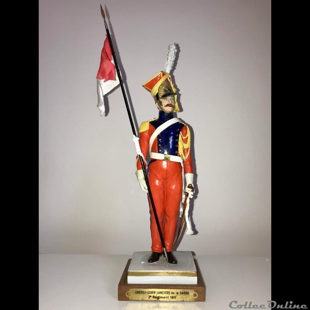 figurines historiques epoque napoleonienne chevau legers lancier de la garde 2eme regiment 1811