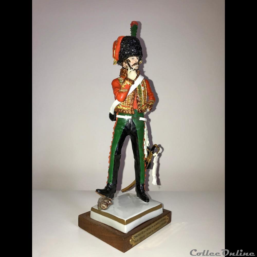 figurines historiques epoque napoleonienne chasseur a cheval de la garde imperiale sous officier 1810 1813