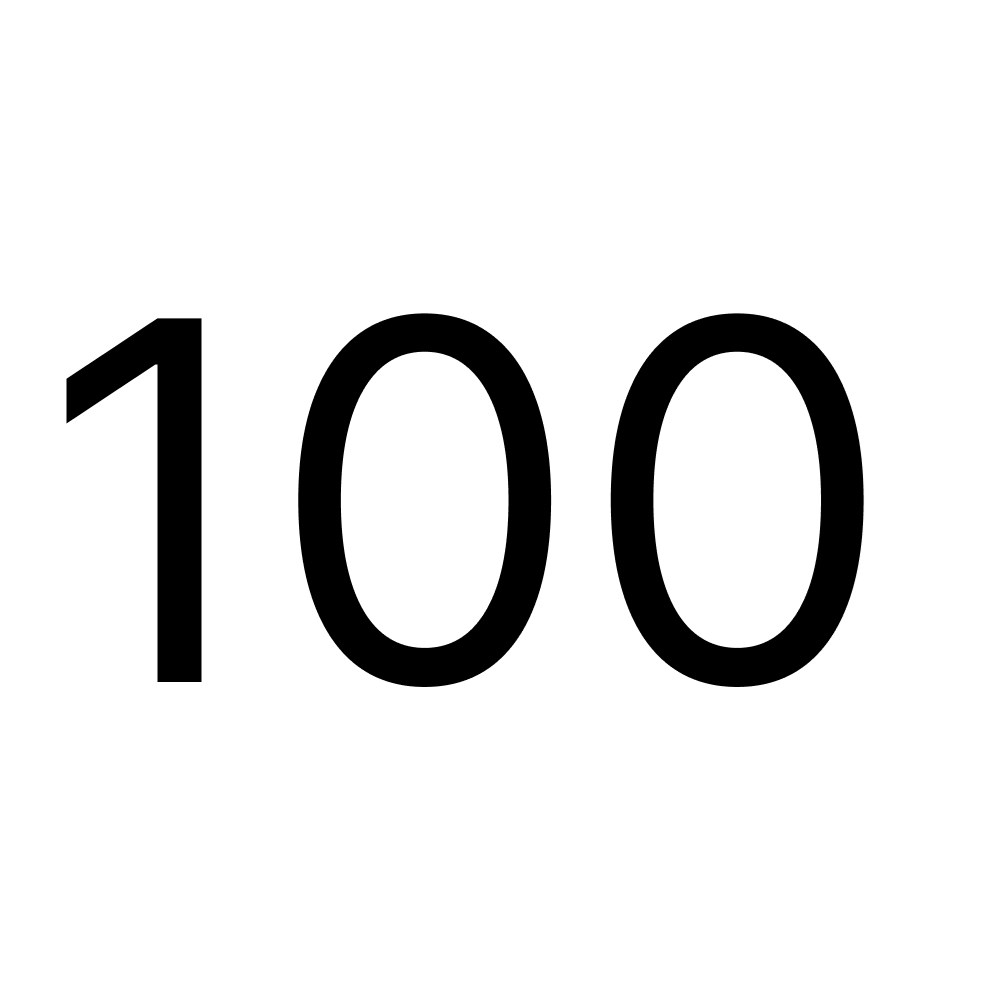 100