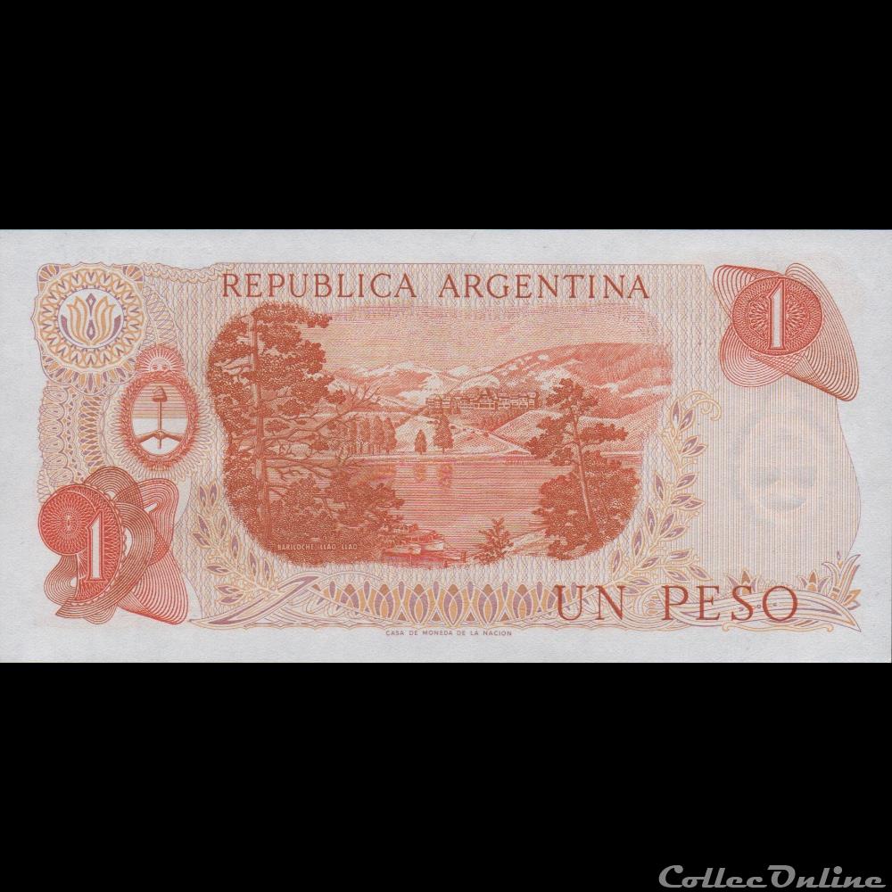 banknote south america argentina p293 1973 1peso