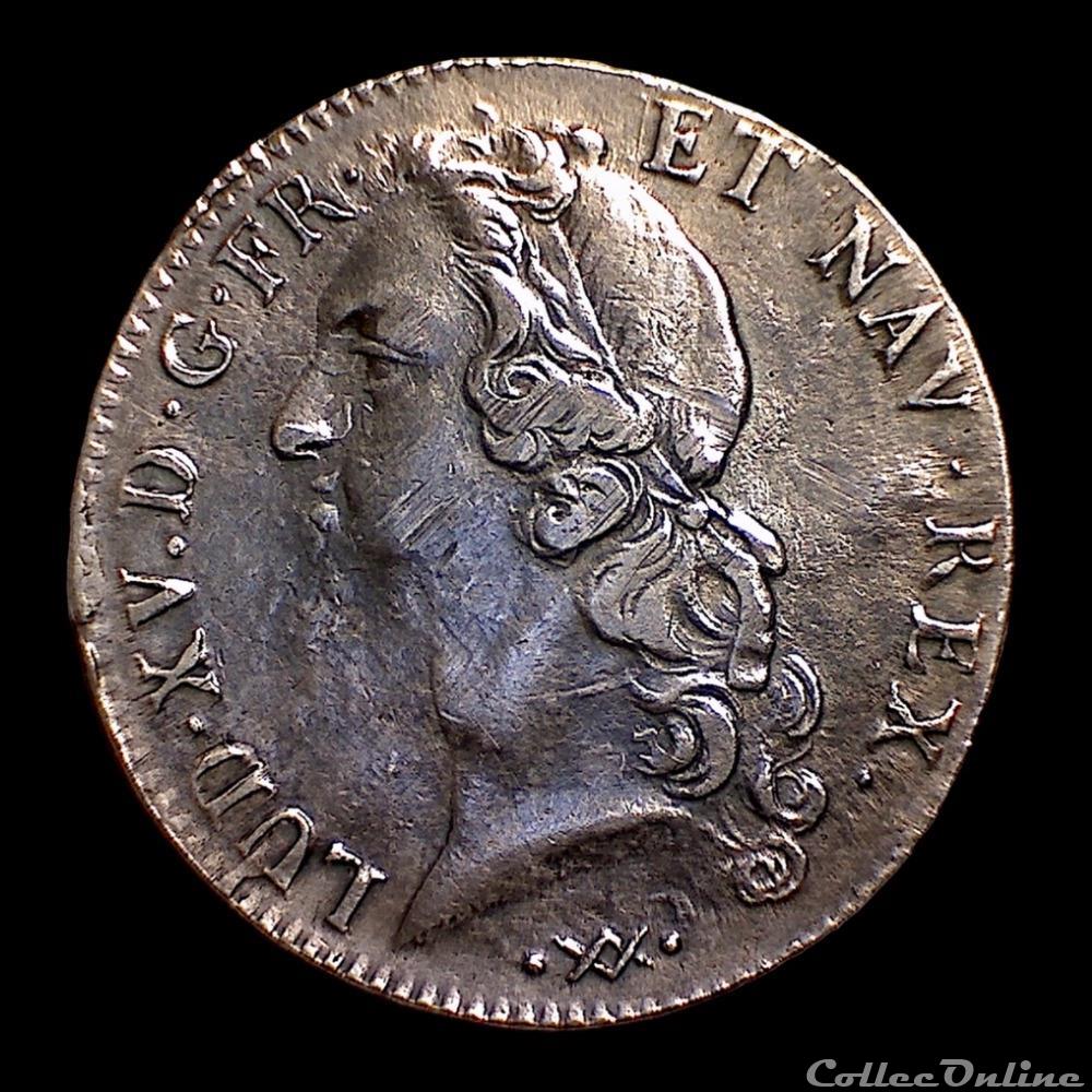 LOUIS XV Écu au bandeau 1751 K 2 monnaie france royale louis xv ecu au bandeau 1751 k