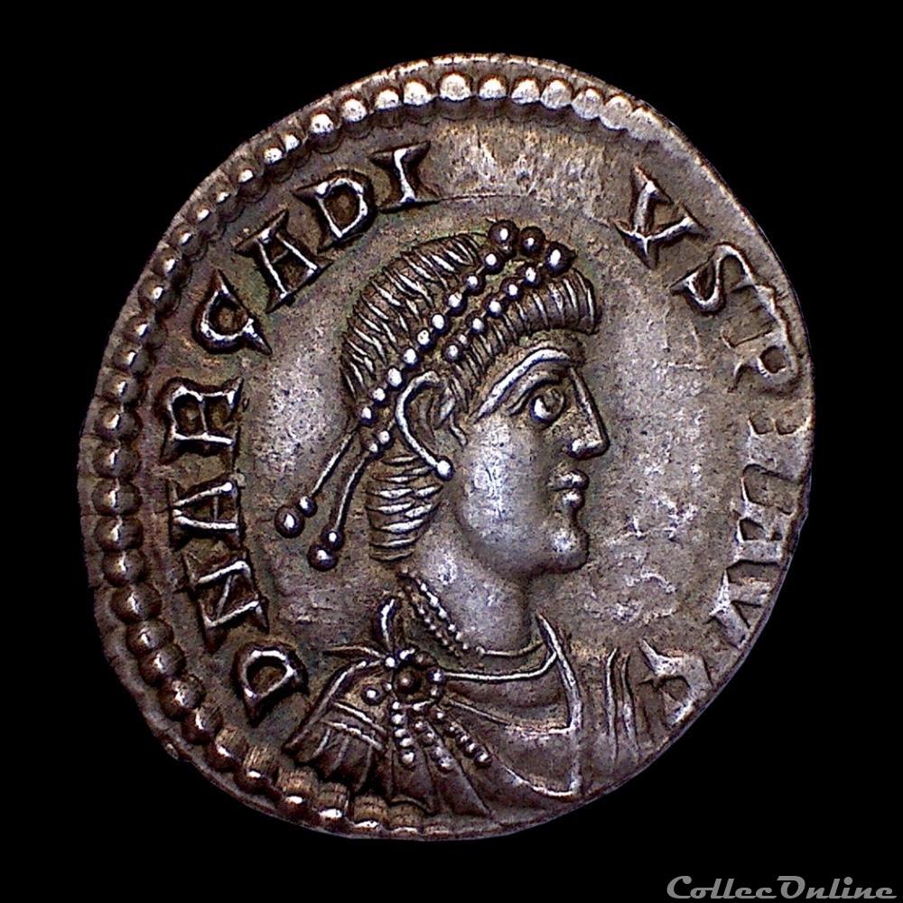 monnaies antiques romaines imperiales et republicaines flavius arcadius silique