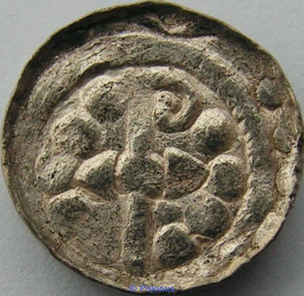 Silesian or Greater Poland anonymous „cross denarius” coins european medieval to konigreich polen silesian or greater poland anonymous cross denarius