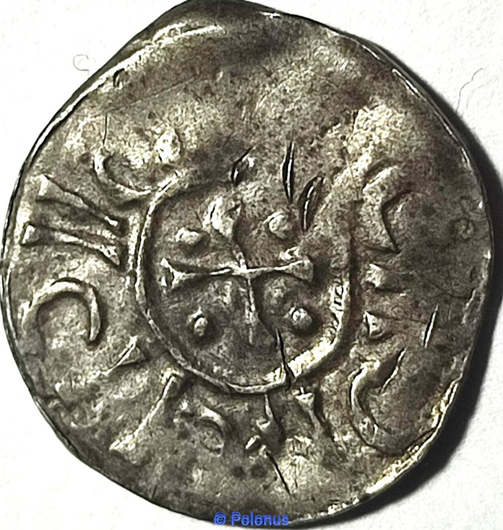 Pomerania - imitation denar of Łupawa type coins european medieval to konigreich polen pomerania imitation denar of upawa type