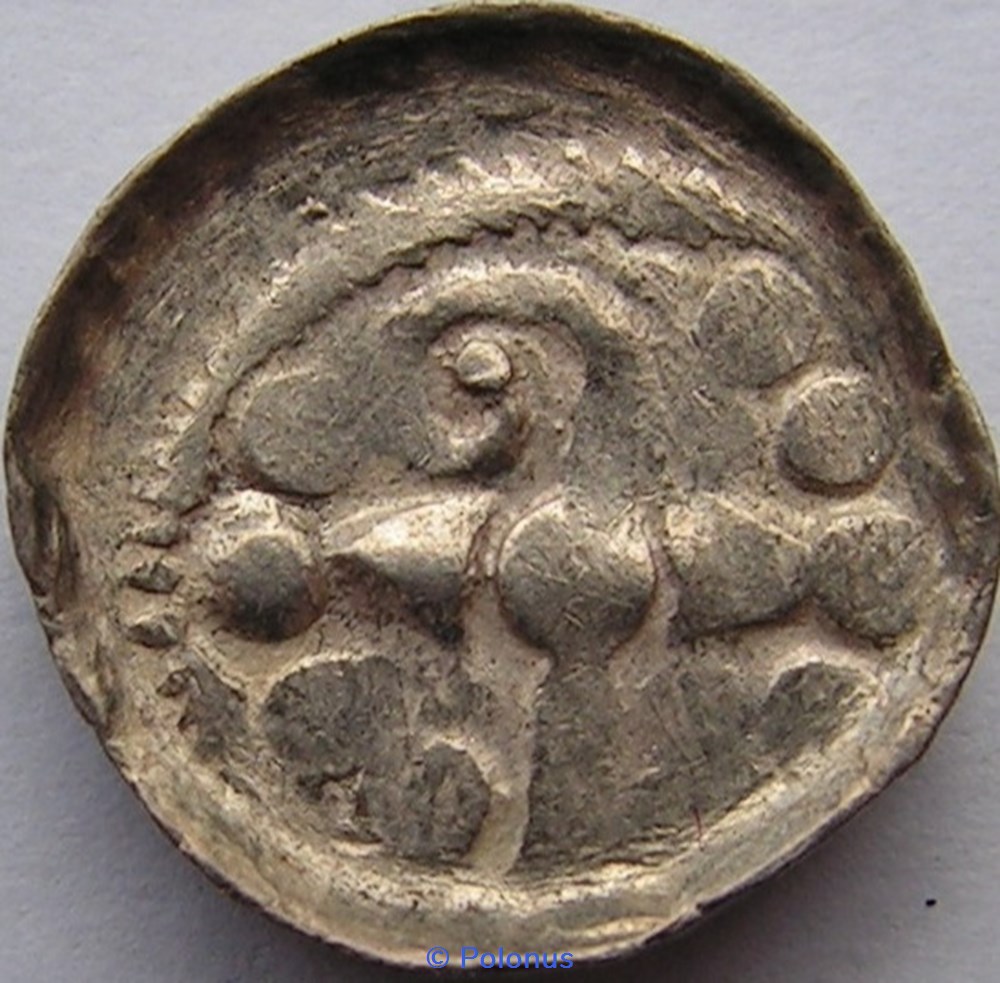 Silesian or Greater Poland anonymous „cross denarius” coins european medieval to konigreich polen silesian or greater poland anonymous cross denarius