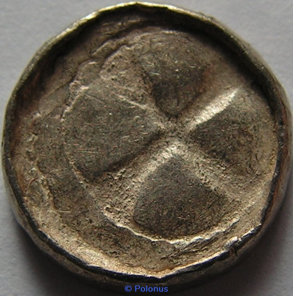 Anonymous Silesian „cross denarius” coins european medieval to konigreich polen anonymous silesian cross denarius