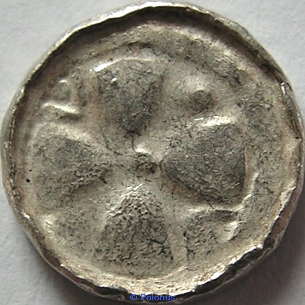 Silesian or Greater Poland anonymous „cross denarius” coins european medieval to konigreich polen silesian or greater poland anonymous cross denarius