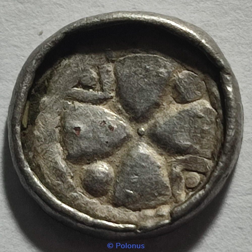 Silesian or Greater Poland anonymous „cross denarius” coins european medieval to konigreich polen silesian or greater poland anonymous cross denarius