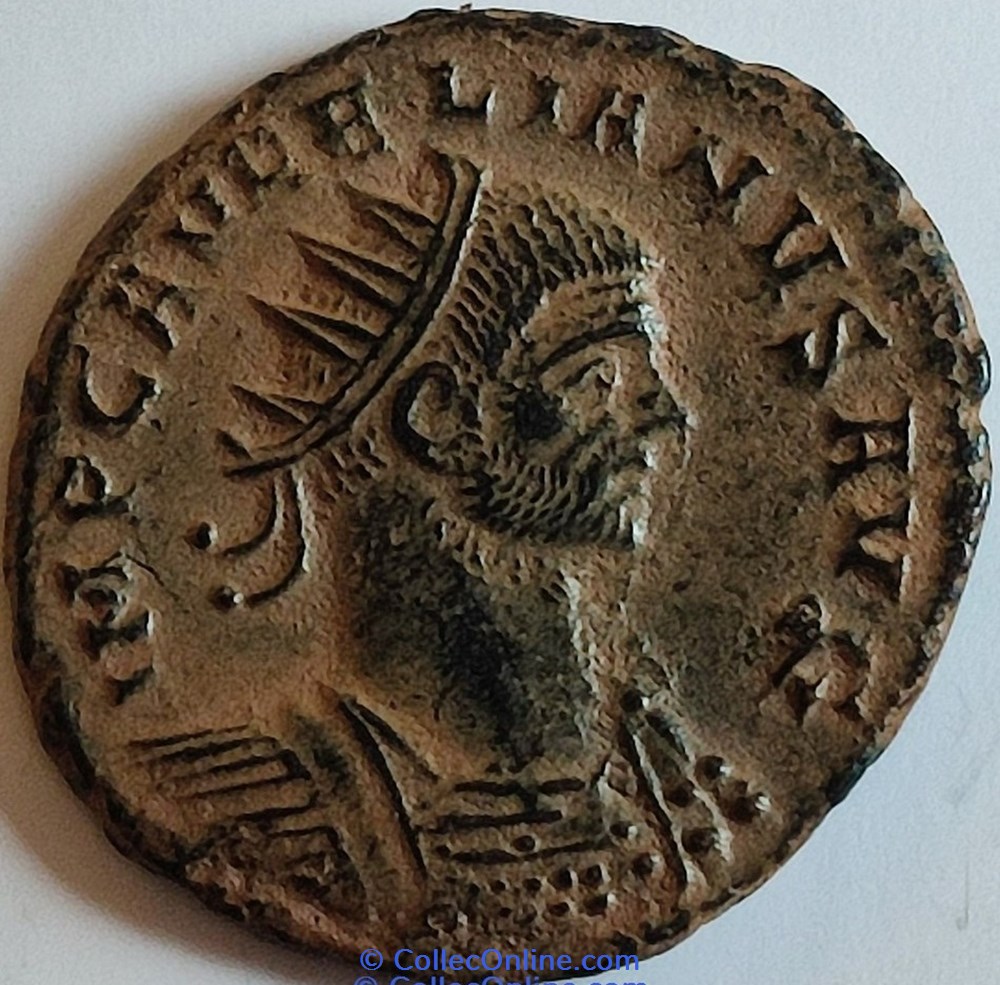 AURELIAN 3232 RESTITVT OR·BIS coins ancient to romans imperial and republican aurelian 3232 restitvt or bis