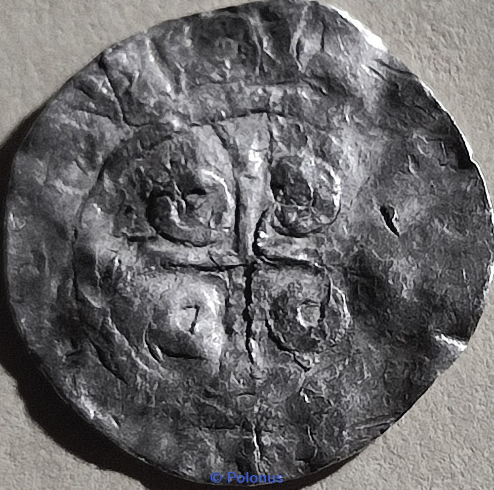 coins european medieval to konigreich polen boleslaw the brave hybrid denarius type jiva about year1015