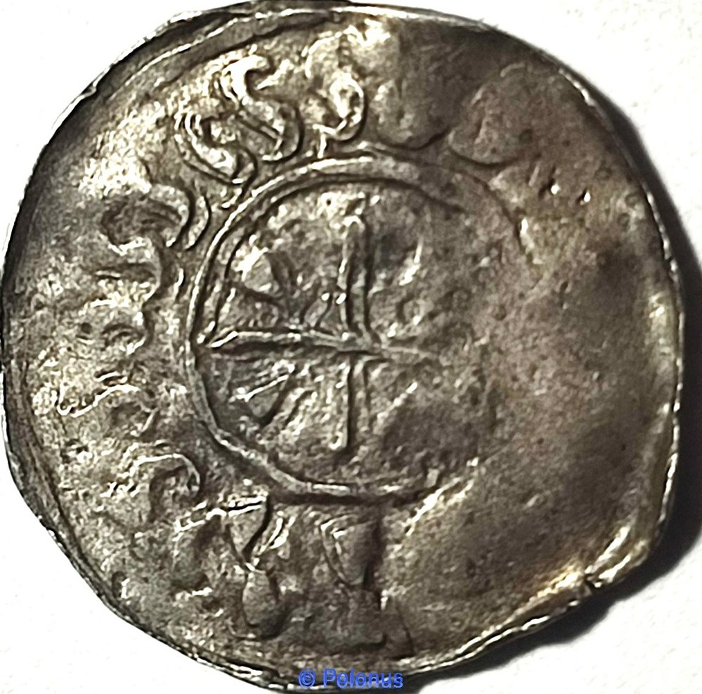Pomerania - imitation denar of Łupawa type coins european medieval to konigreich polen pomerania imitation denar of upawa type