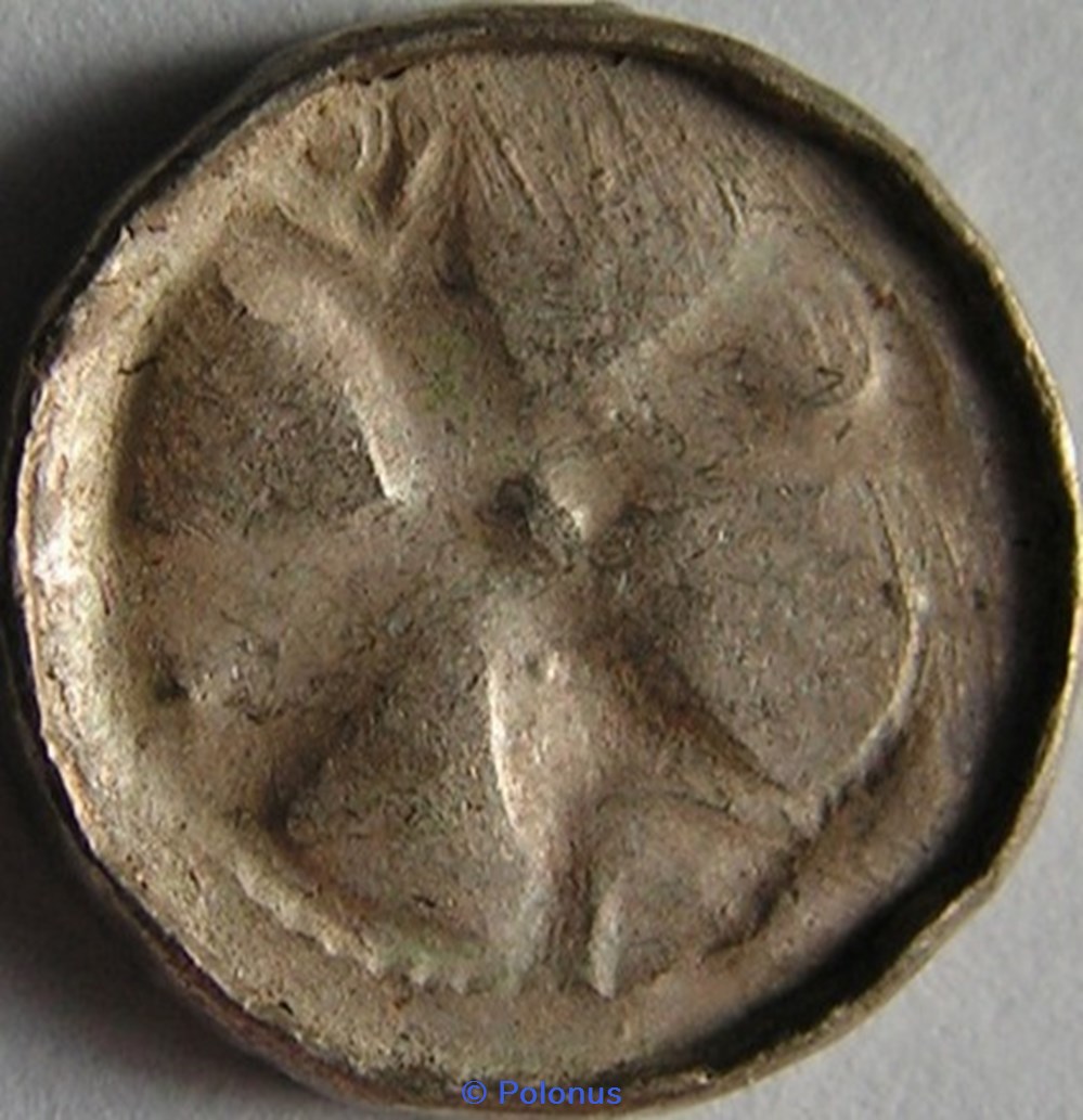 Silesian or Greater Poland anonymous „cross denarius” coins european medieval to konigreich polen silesian or greater poland anonymous cross denarius