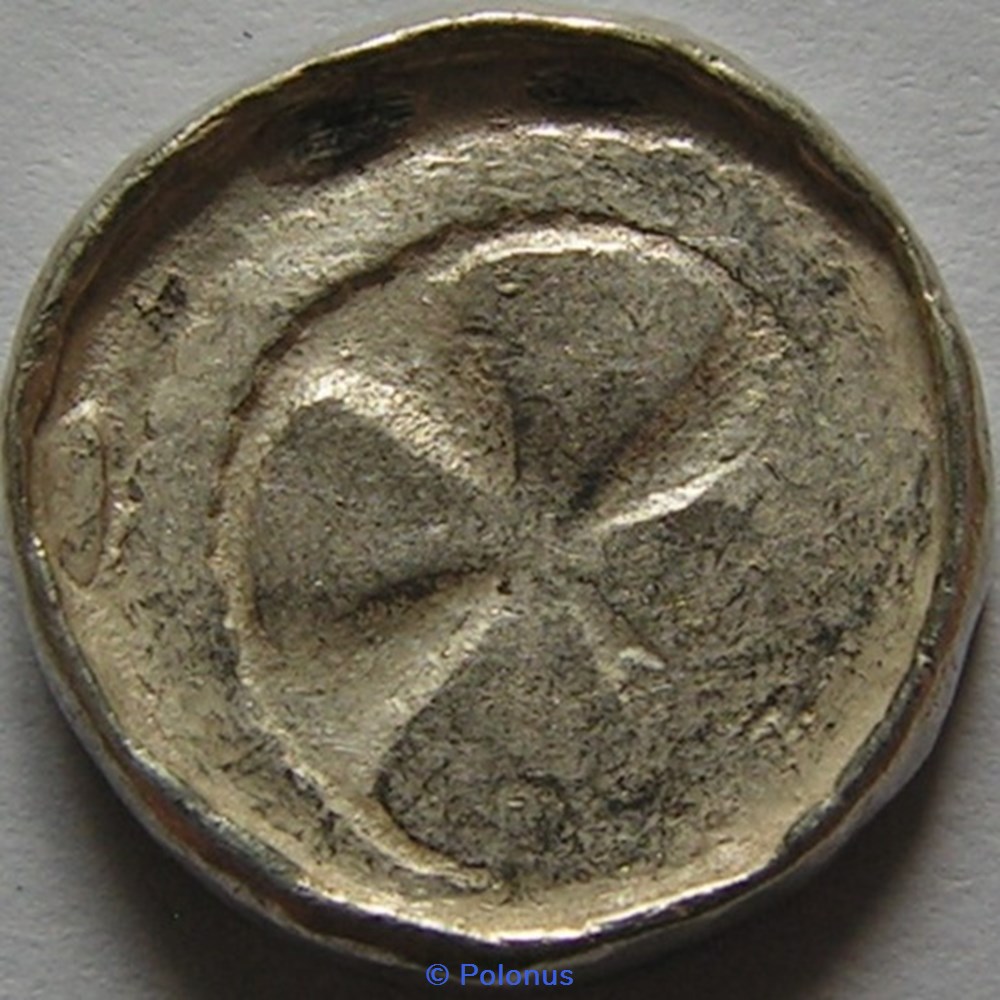 Anonymous Silesian „cross denarius” coins european medieval to konigreich polen anonymous silesian cross denarius