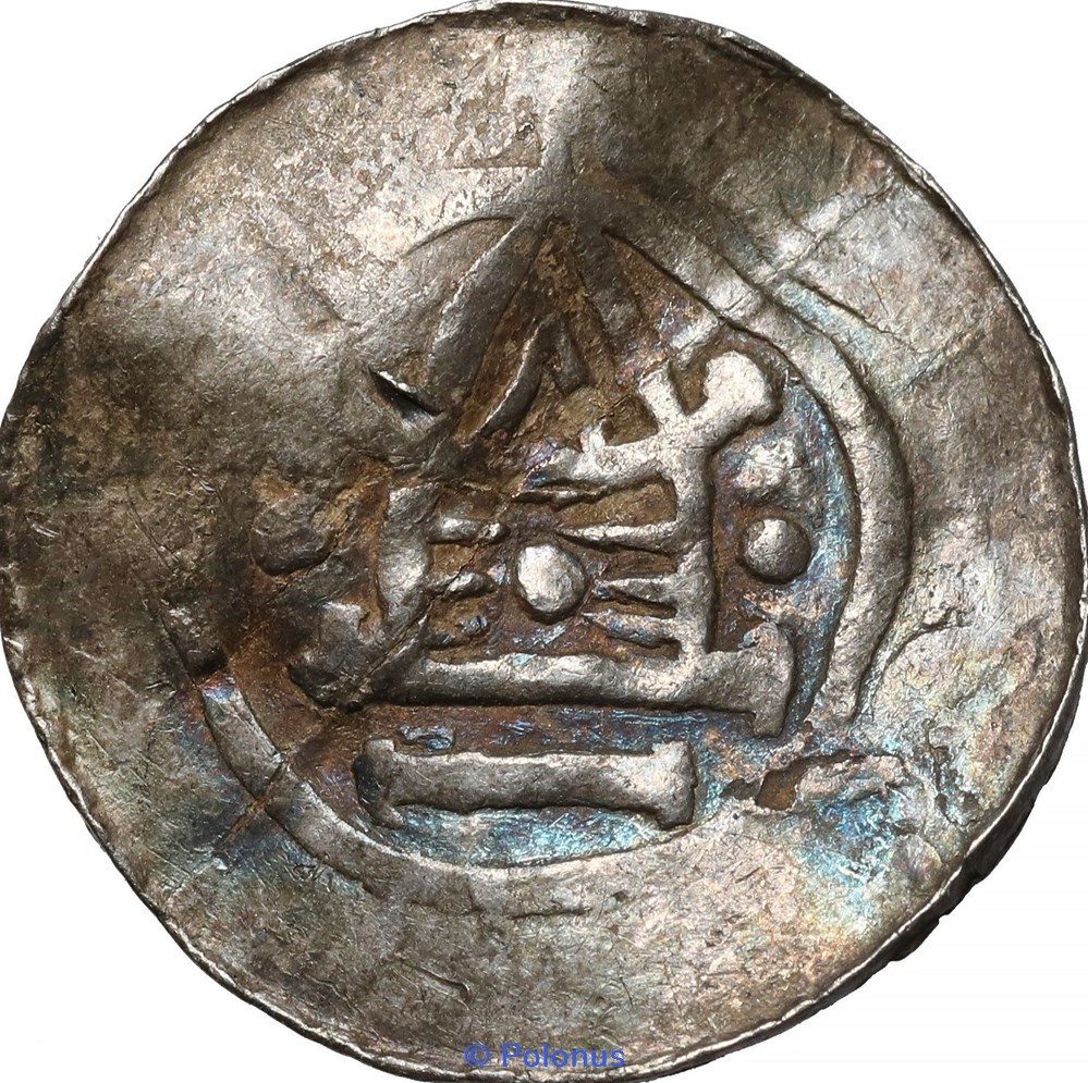 Imitation denar OAP (Western Slavs, Poland?) coins european medieval to konigreich polen imitation denar oap western slavs poland