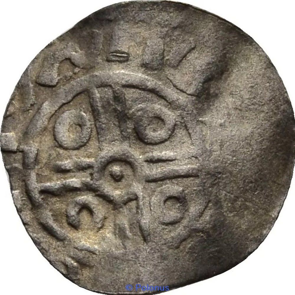 Pomerania - imitation denar of Łupawa type coins european medieval to konigreich polen pomerania imitation denar of upawa type