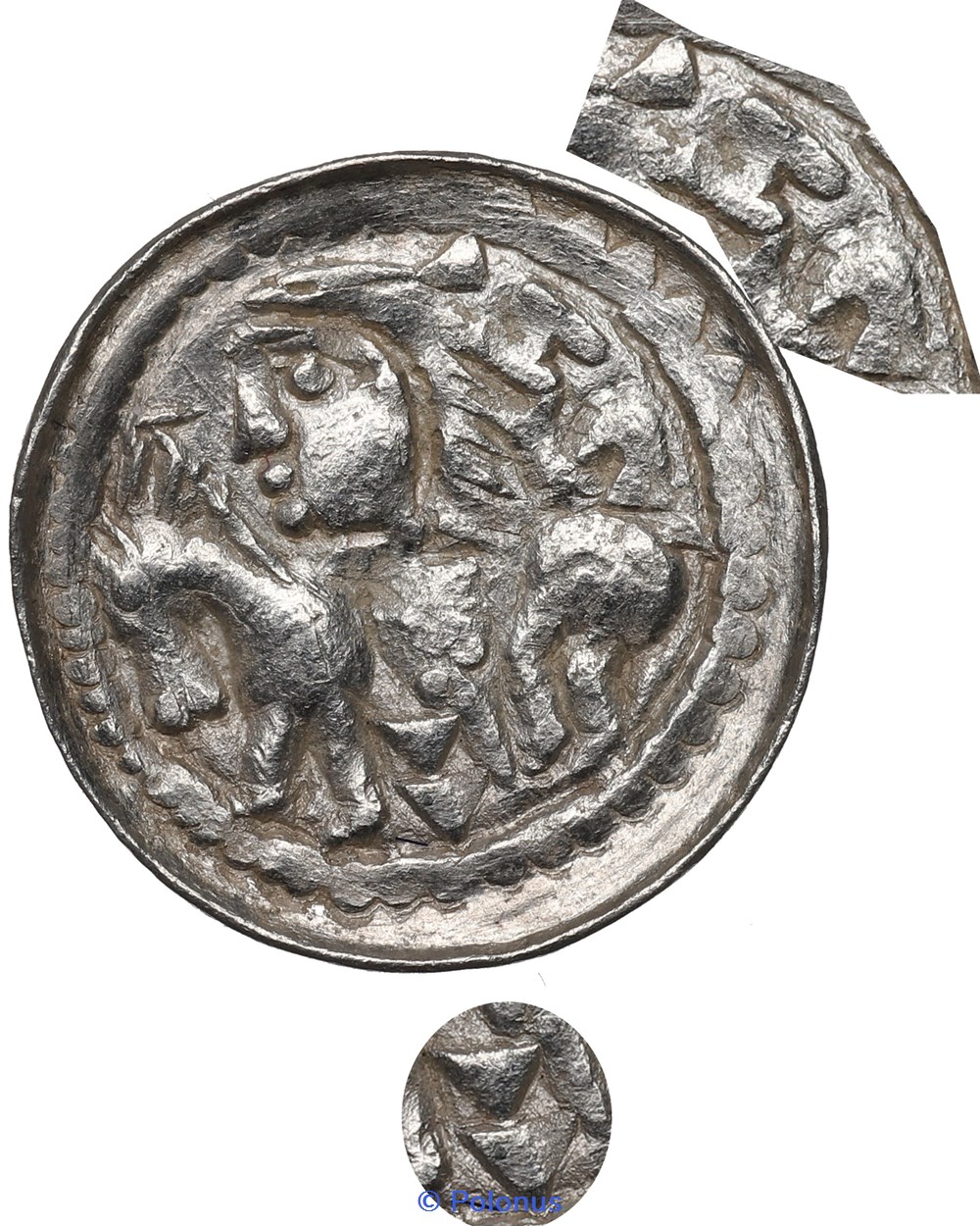 Boleslaw II the Bold as Duke of Poland 2 coins european medieval to konigreich polen boleslaw ii the bold as duke of poland