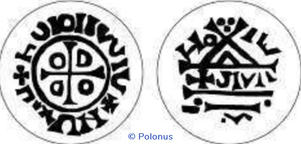 coins european medieval to konigreich polen boleslaw the brave hybrid denarius type jiva about year1015
