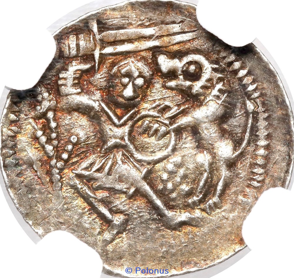 Władysław II the Exile as Senior Duke of Poland 2 coins european medieval to konigreich polen w adys aw ii the exile as senior duke of poland