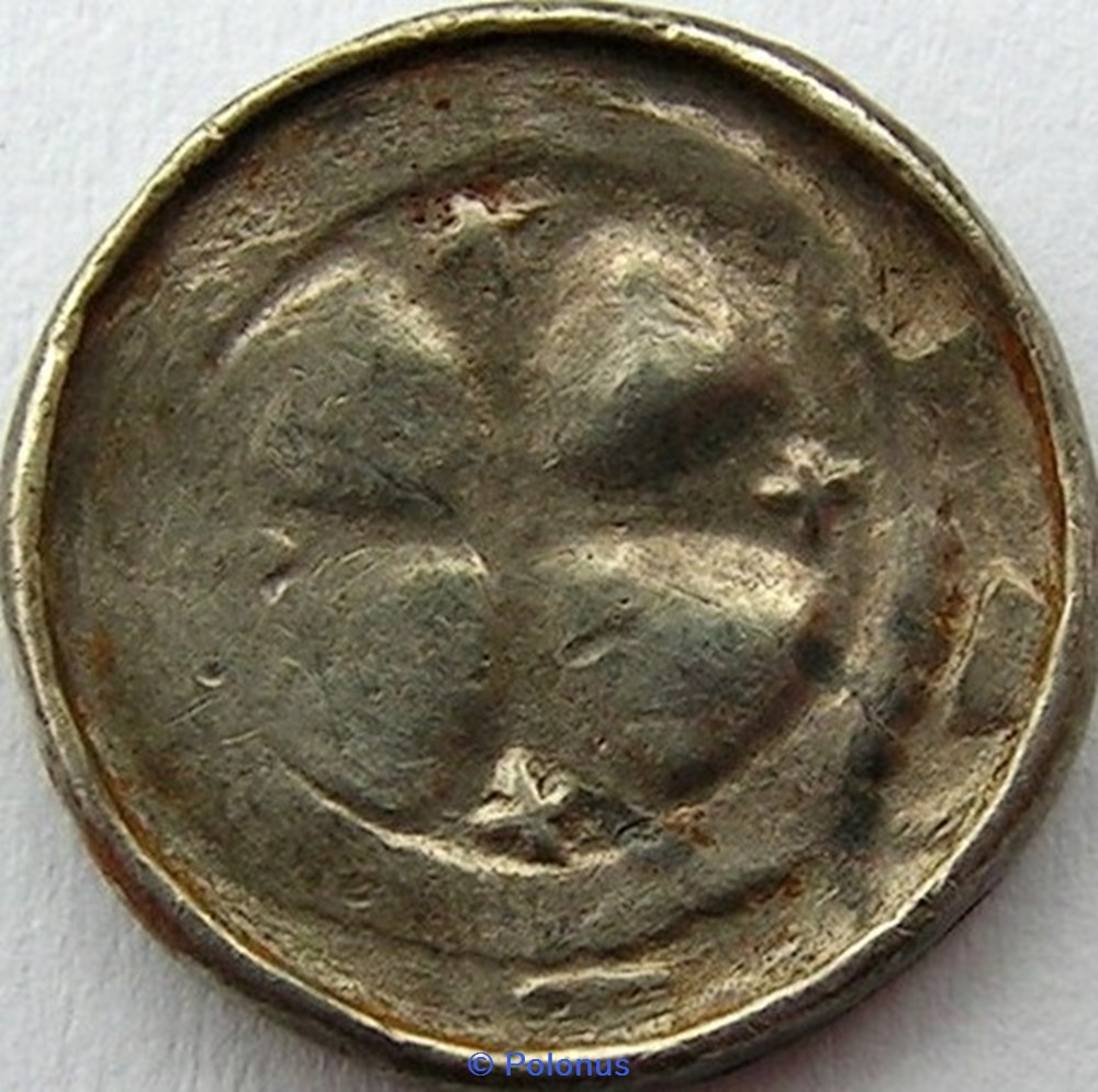 Polish (Greater Poland province) „cross denarius” with pearl cross coins european medieval to konigreich polen polish greater poland province cross denarius with pearl cross