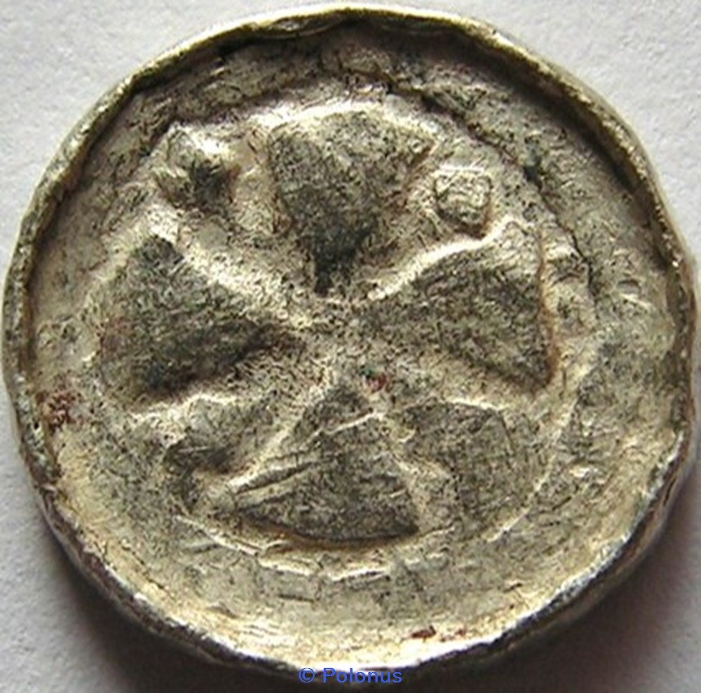 Polish or Saxony anonymous „cross denarius” coins european medieval to konigreich polen polish or saxony anonymous cross denarius