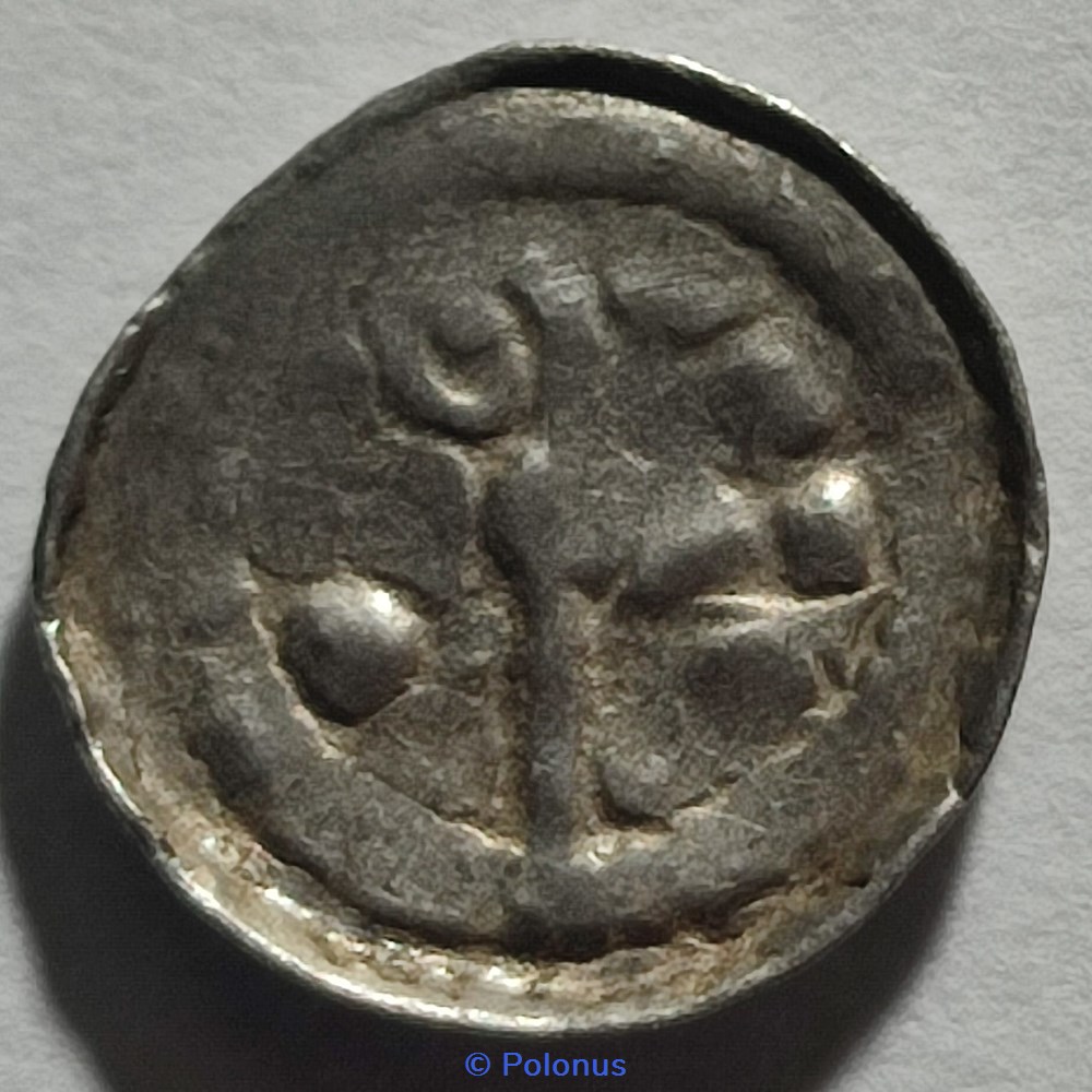 Silesian or Greater Poland anonymous „cross denarius” coins european medieval to konigreich polen silesian or greater poland anonymous cross denarius