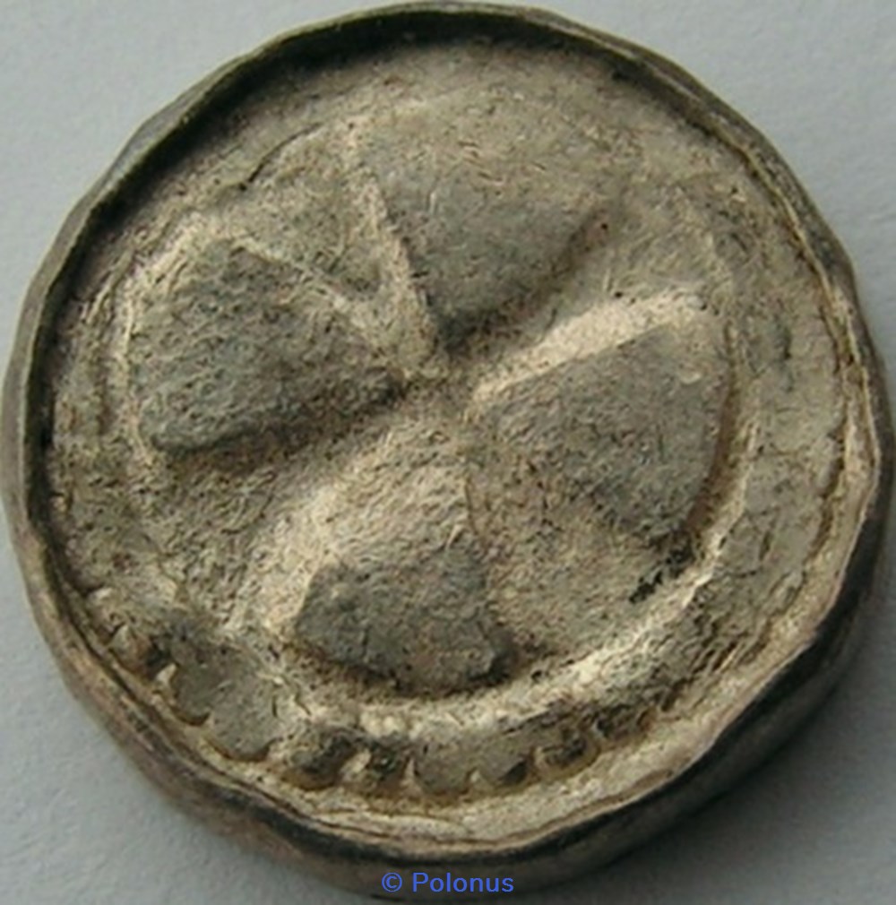 Anonymous Silesian „cross denarius” coins european medieval to konigreich polen anonymous silesian cross denarius