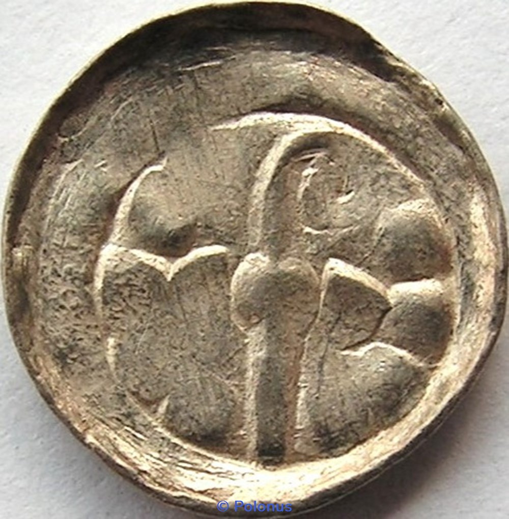 Silesian or Greater Poland anonymous „cross denarius” coins european medieval to konigreich polen silesian or greater poland anonymous cross denarius