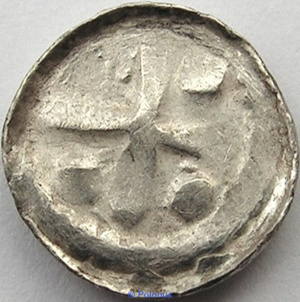 coins european medieval to konigreich polen anonymous silesian cross denarius