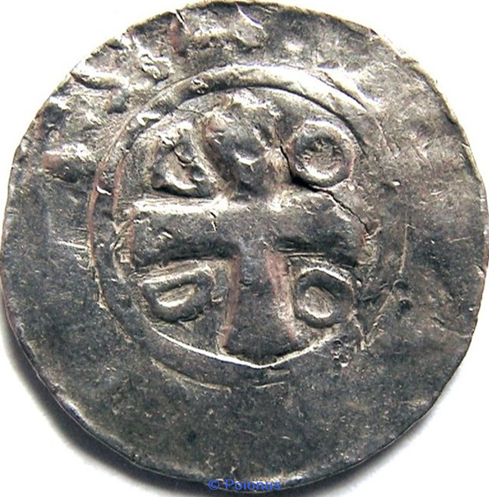 Imitation denar OAP (Western Slavs) coins european medieval to konigreich polen imitation denar oap western slavs