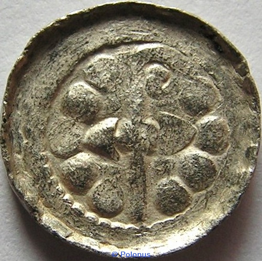 Polish or Saxony anonymous „cross denarius” coins european medieval to konigreich polen polish or saxony anonymous cross denarius