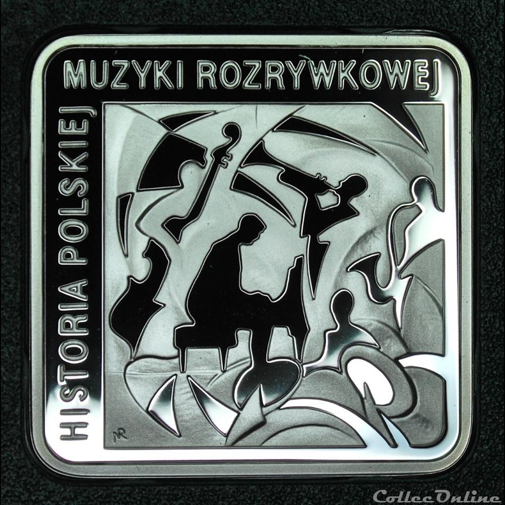 10 zlotych 2010 Jazz polonais monnaie monde pologne 10 zlotych 2010 jazz polonais