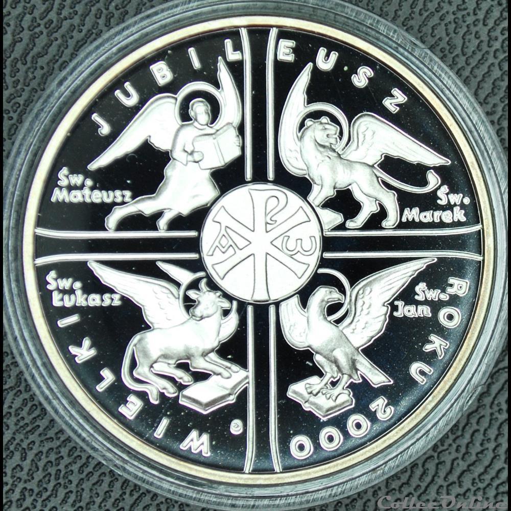 10 zlotych 2000 an 2000 monnaie monde pologne 10 zlotych 2000 an 2000
