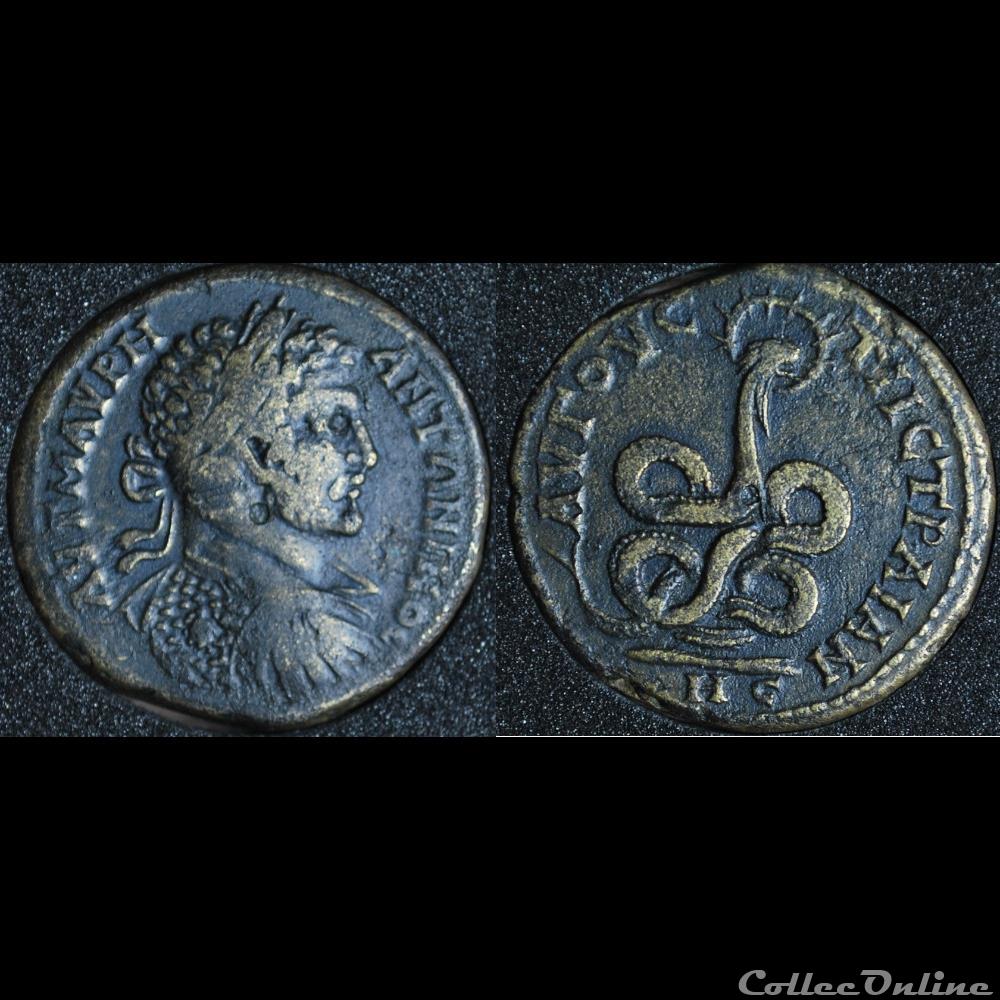 monnaie antique romaine provinciale hexassaria augusta traiana