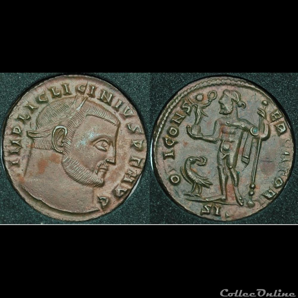 monnaie antique romaine follis licinius i iovi cons ervatori