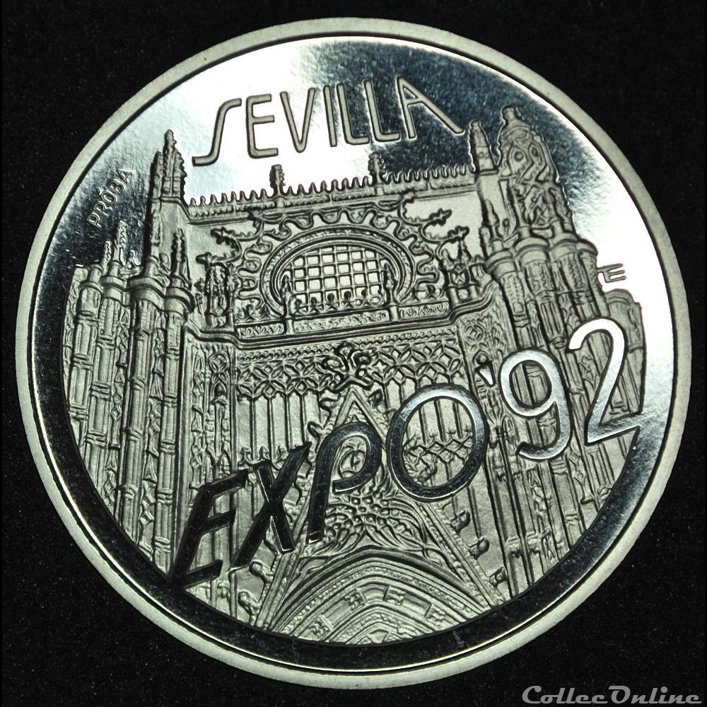 200000 zlotych 1992 Expo de Séville monnaie monde pologne 200000 zlotych 1992 expo de seville
