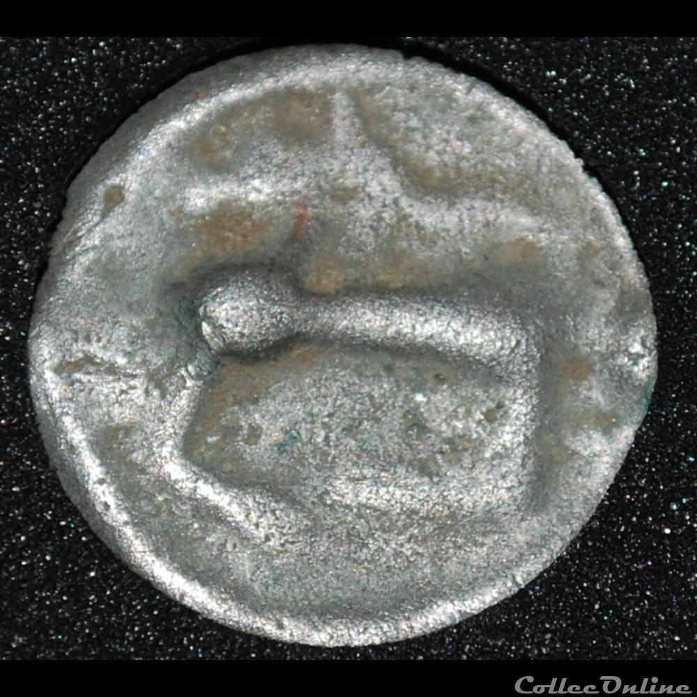 Potin monnaie antique gauloise potin